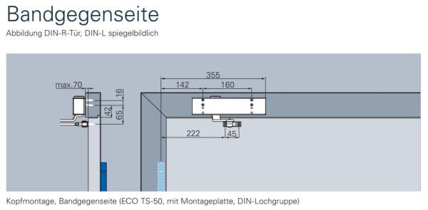 ECO Gelenkarmschließer TS 50 – EN 2-6